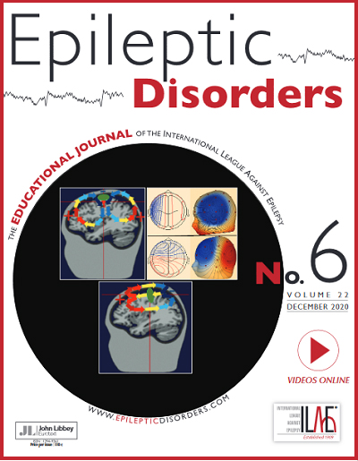 Epileptic Disorders Cover-2020-6